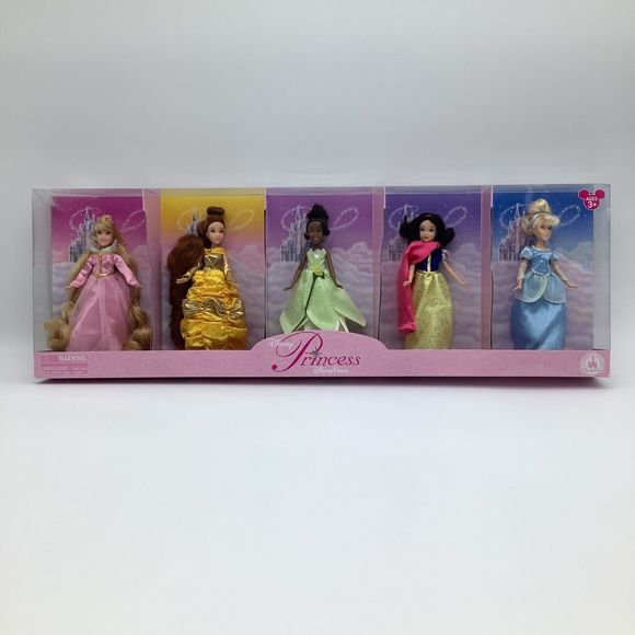 Disney Parks Disney Princess Dolls Set Of 5‎ New - Picture 1 of 6